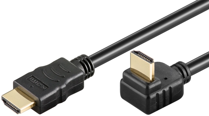 Goobay Høyhastighets HDMI™-kabel 270° med Ethernet HDMI™-kontakt (type A) > HDMI™-kontakt (type A), 3 m v:1931360