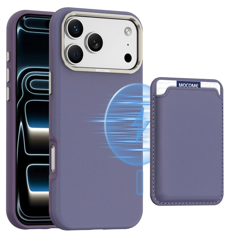 iPhone 18 Pro Max EIDERWOOD Kunstskinn Bak Deksel m. Avtakbar Korthold v:6814883