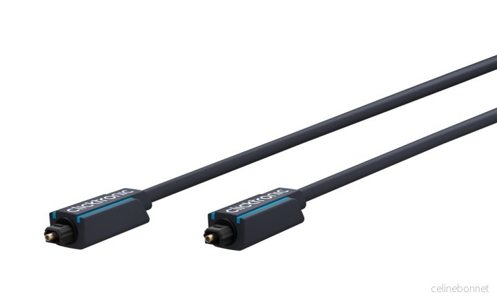 ClickTronic Toslink-kabel Premium-kabel | 1x Toslink-kontakt 1x Toslink-kontakt 1x Toslink-kontakt | 2,0 m | Polymerfiberoptisk kabel v:7083819