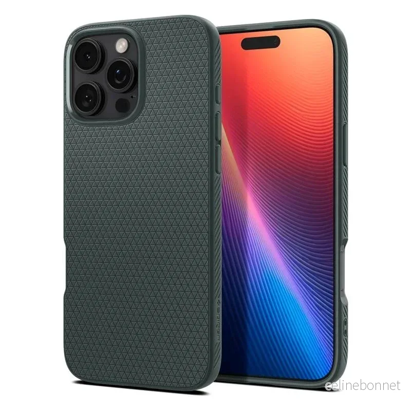 iPhone 16 Pro Spigen Liquid Air Deksel – Grønn v:4285444