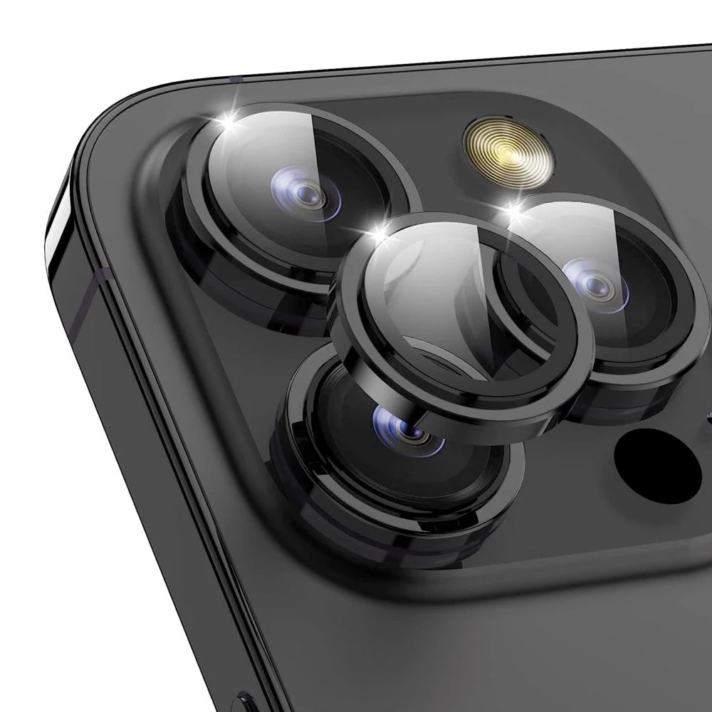 iPhone 15 Pro / 15 Pro Max Beskyttelsesglass til Kameralinse – Svart v:3926864 iPhone 15 Pro / 15 Pro Max Beskyttelsesglass til Kameralinse – Svart v:3926864
