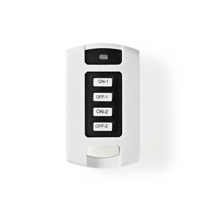 Nedis RF-fjernkontroll | 2 Kanaler | Programmerbare knapper v:4195392 Nedis RF-fjernkontroll | 2 Kanaler | Programmerbare knapper v:4195392