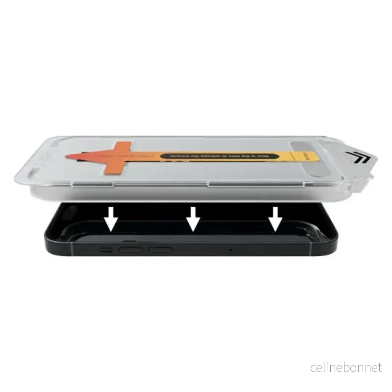 X2O iPhone Air 9H Skjermbeskytter i Herdet Glass – inkl. Monteringsram v:3391254