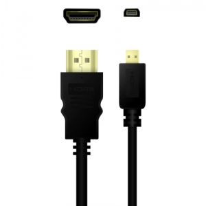 QNECT Høyhastighets HDMI-kabel med Ethernet A – D, 2 m v:1802897 QNECT Høyhastighets HDMI-kabel med Ethernet A – D, 2 m v:1802897