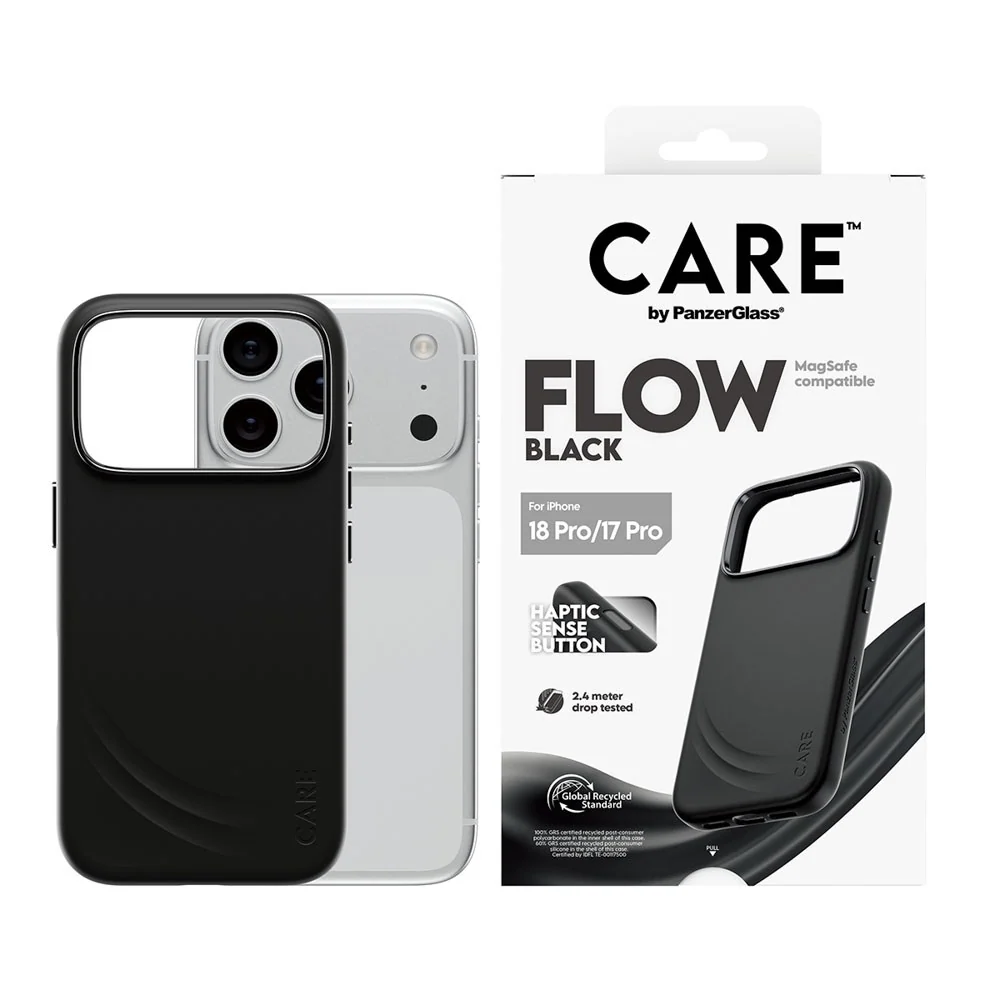 iPhone 18 Pro / 17 Pro CARE by PanzerGlass Feature Flow Deksel – MagSa v:7617240 iPhone 18 Pro / 17 Pro CARE by PanzerGlass Feature Flow Deksel – MagSa v:7617240