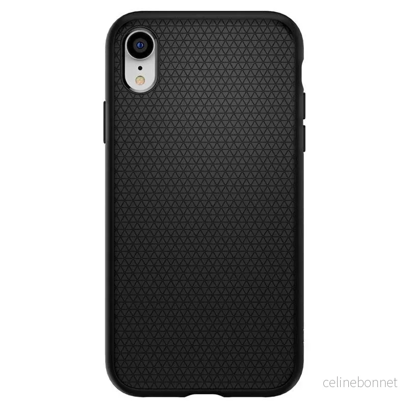 iPhone XR Spigen Liquid Air Deksel – Svart v:6622386 iPhone XR Spigen Liquid Air Deksel – Svart v:6622386