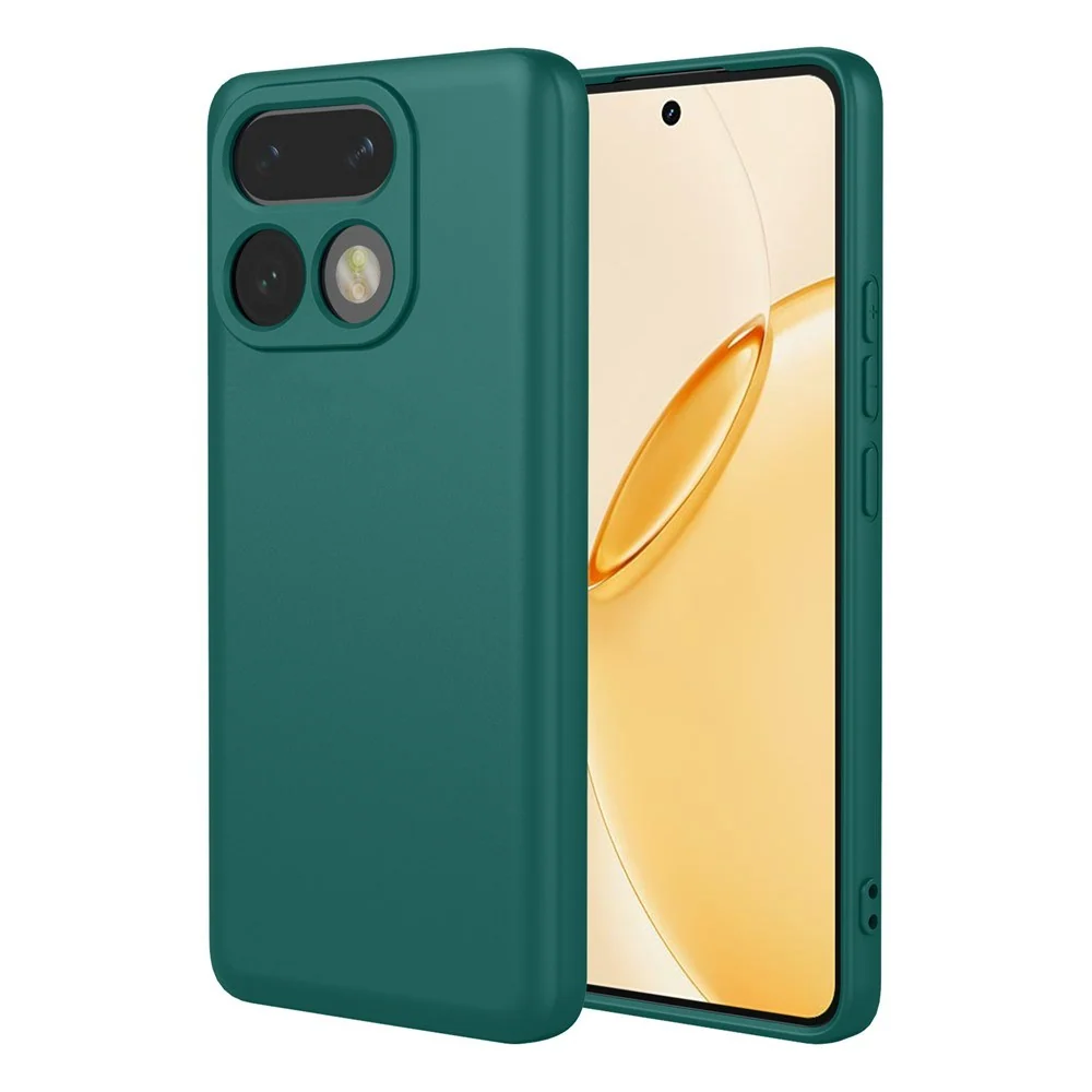 Realme 16 Pro+ EIDERWOOD Fôret Fleksibelt Plast Deksel – Grønn v:4007638 Realme 16 Pro+ EIDERWOOD Fôret Fleksibelt Plast Deksel – Grønn v:4007638