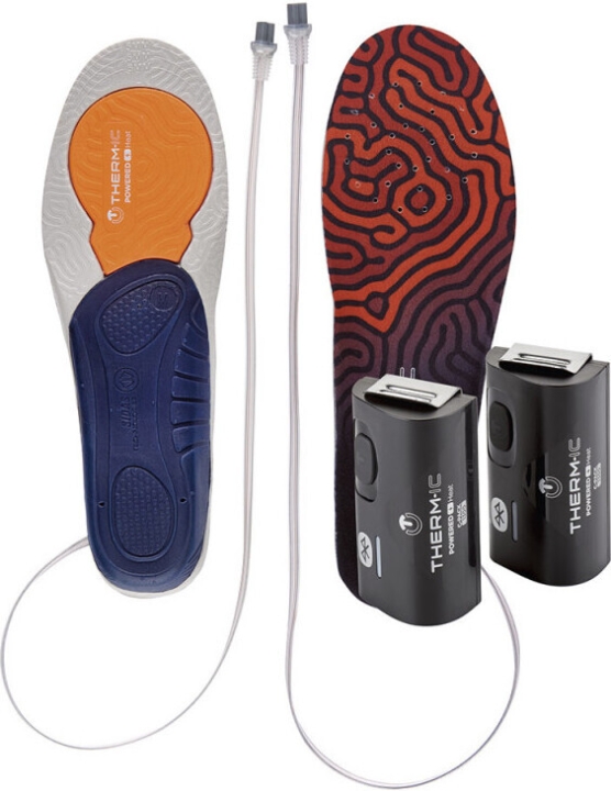 Therm-ic Insoles 3D Set oppvarmede innleggssåler med batteri, S v:5139265