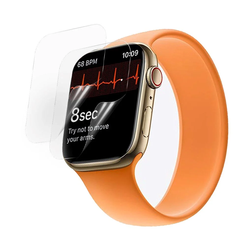Apple Watch 9/8/7 (41mm) Plastfilm Skjermbeskytter – Gjennomsiktig – 2 v:5882937 Apple Watch 9/8/7 (41mm) Plastfilm Skjermbeskytter – Gjennomsiktig – 2 v:5882937