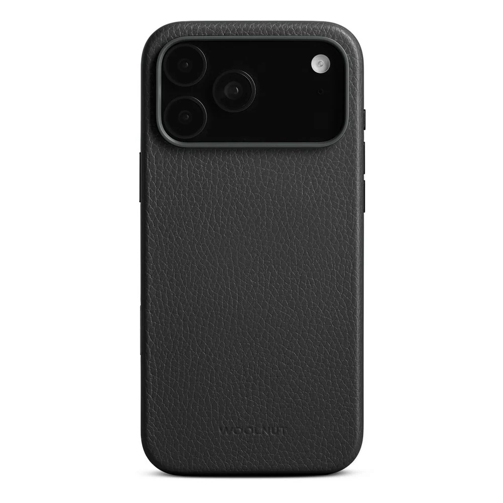 WOOLNUT iPhone 17 Pro Max Ekte Skinn Deksel – MagSafe Kompatibel – Sva v:6201646 WOOLNUT iPhone 17 Pro Max Ekte Skinn Deksel – MagSafe Kompatibel – Sva v:6201646