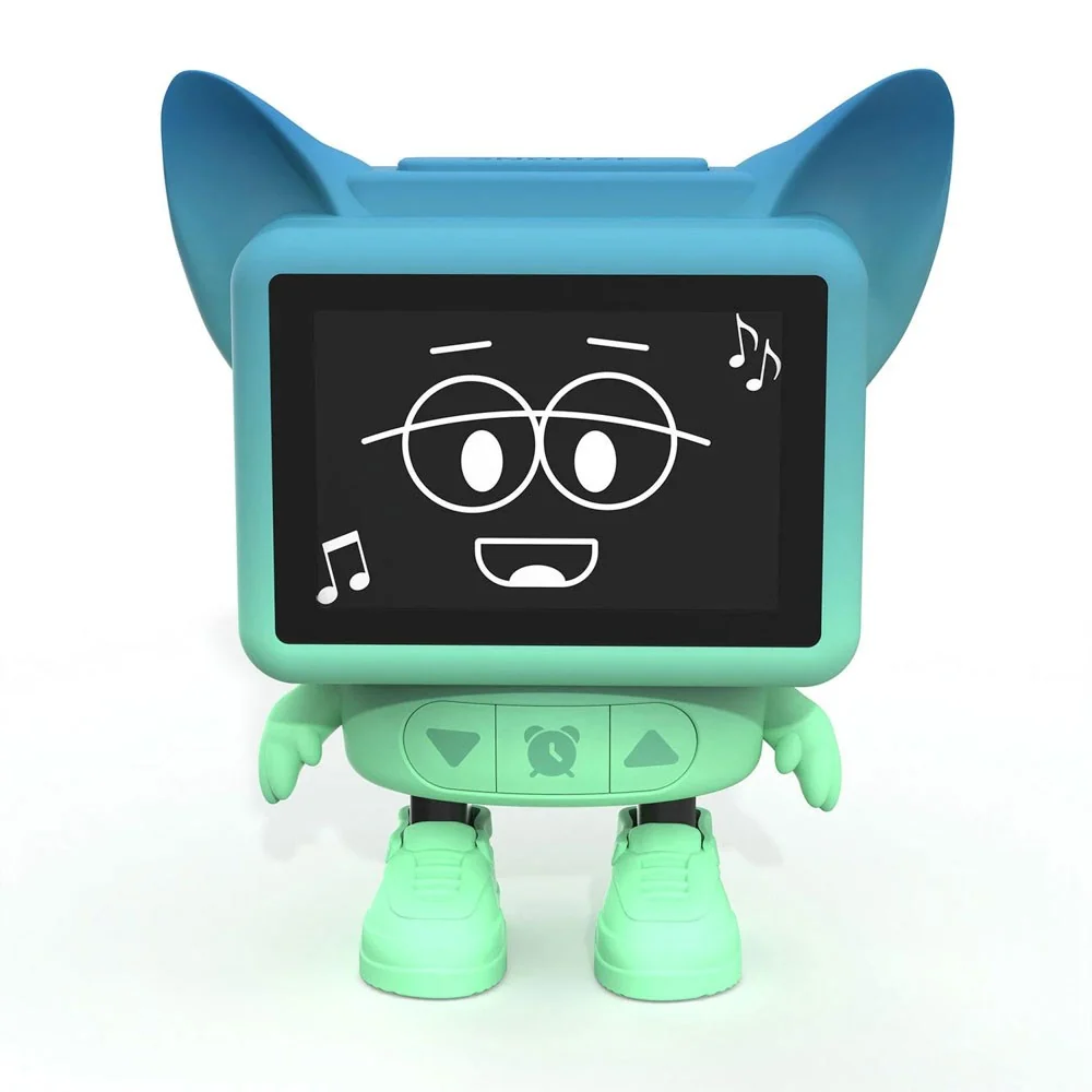 MOB – Dancing Alarm Clock Bluetooth Høyttaler – Blå v:8748283 MOB – Dancing Alarm Clock Bluetooth Høyttaler – Blå v:8748283