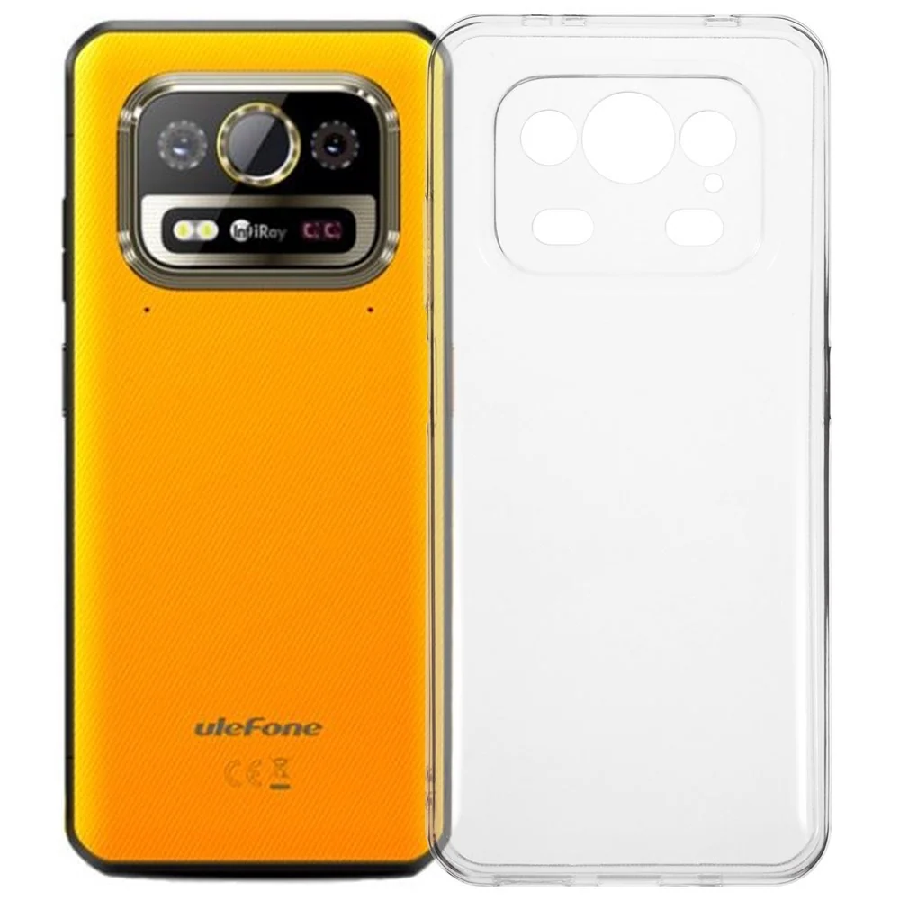 EIDERWOOD Ulefone Armor 25T Pro Fleksibelt Plast Deksel – Gjennomsikti v:2596369