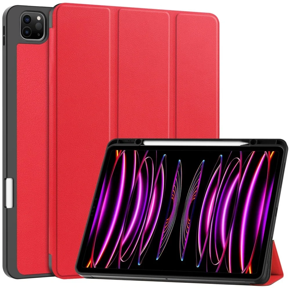 EIDERWOOD iPad Air 13" (2026 / 2025 / 2024) Tri-Fold Kunst Skinn Dekse v:5533274