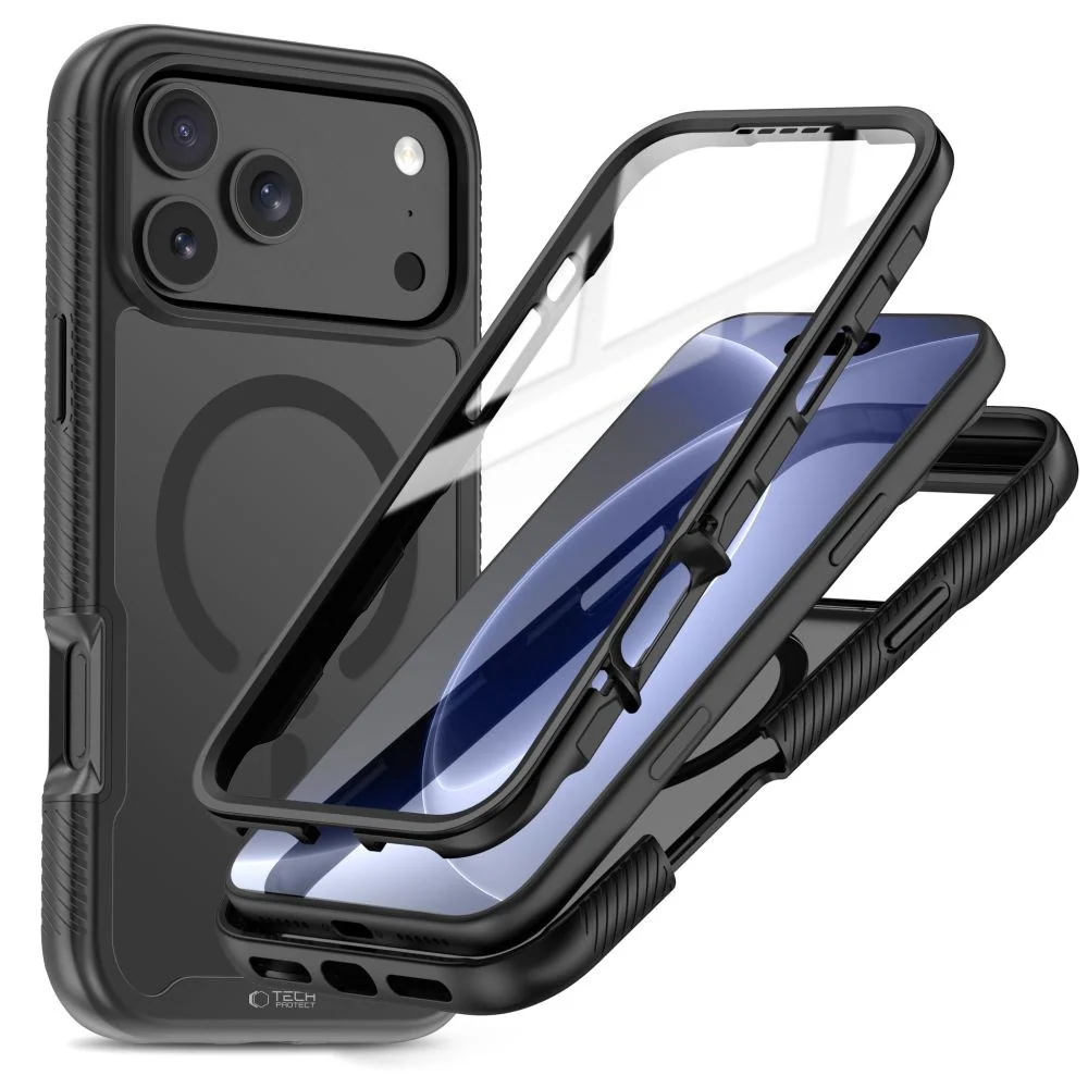 iPhone 18 Pro Max / 17 Pro Max Tech-Protect Defense Deksel med Skjermb v:9284525 iPhone 18 Pro Max / 17 Pro Max Tech-Protect Defense Deksel med Skjermb v:9284525