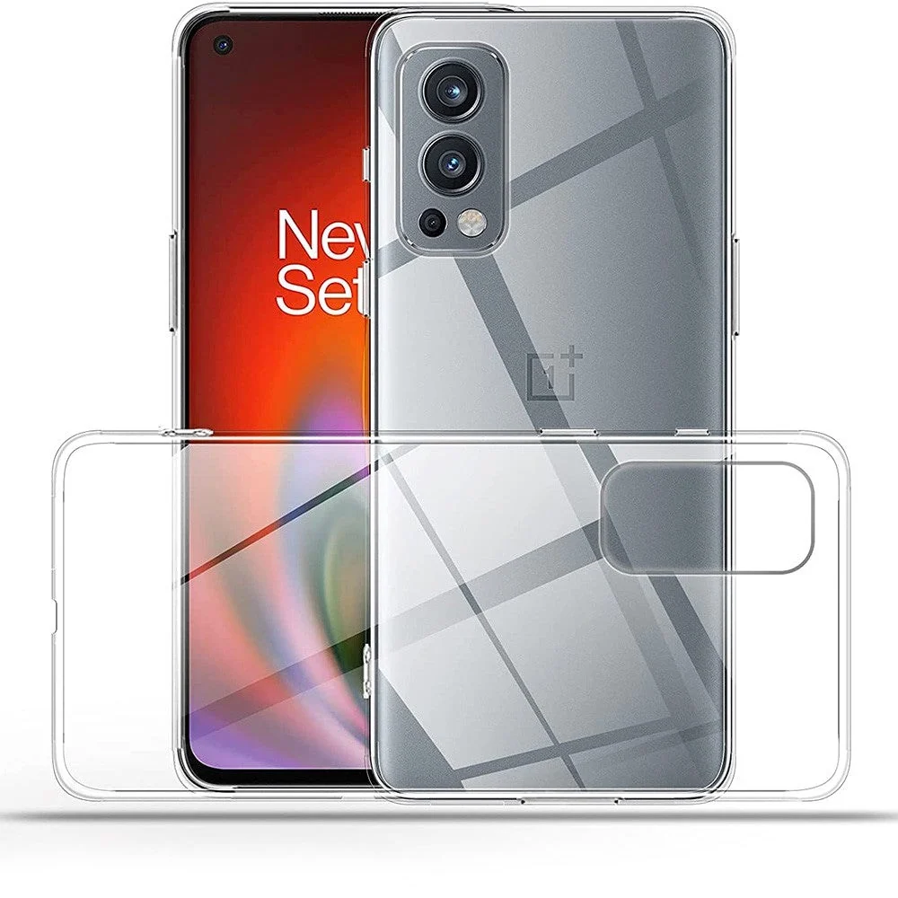 OnePlus Nord 2 (5G) Fleksibelt Plast Deksel – Gjennomsiktig v:267536 OnePlus Nord 2 (5G) Fleksibelt Plast Deksel – Gjennomsiktig v:267536