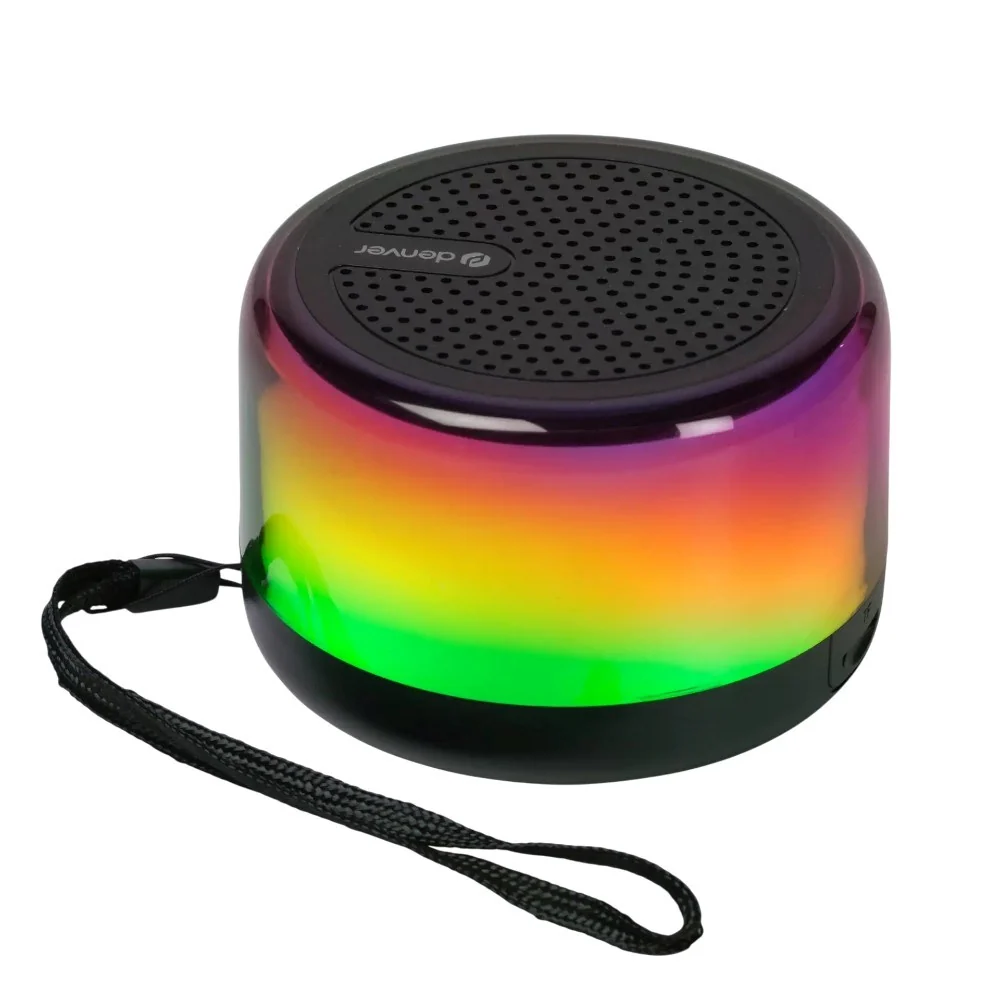 Denver BTP-103 Bluetooth Høyttaler m. Stropp – Svart v:144414 Denver BTP-103 Bluetooth Høyttaler m. Stropp – Svart v:144414