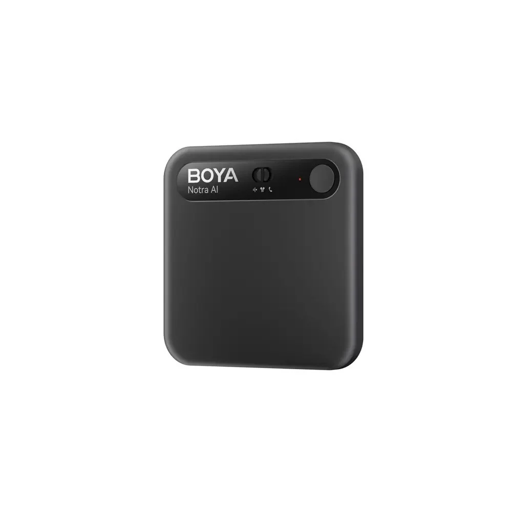 BOYA Notra Stemmeopptaker m. AI – Svart v:7605727 BOYA Notra Stemmeopptaker m. AI – Svart v:7605727