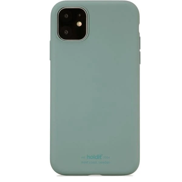 Holdit iPhone 11 Soft Touch Silikon Deksel – Moss Green v:2183442 Holdit iPhone 11 Soft Touch Silikon Deksel – Moss Green v:2183442