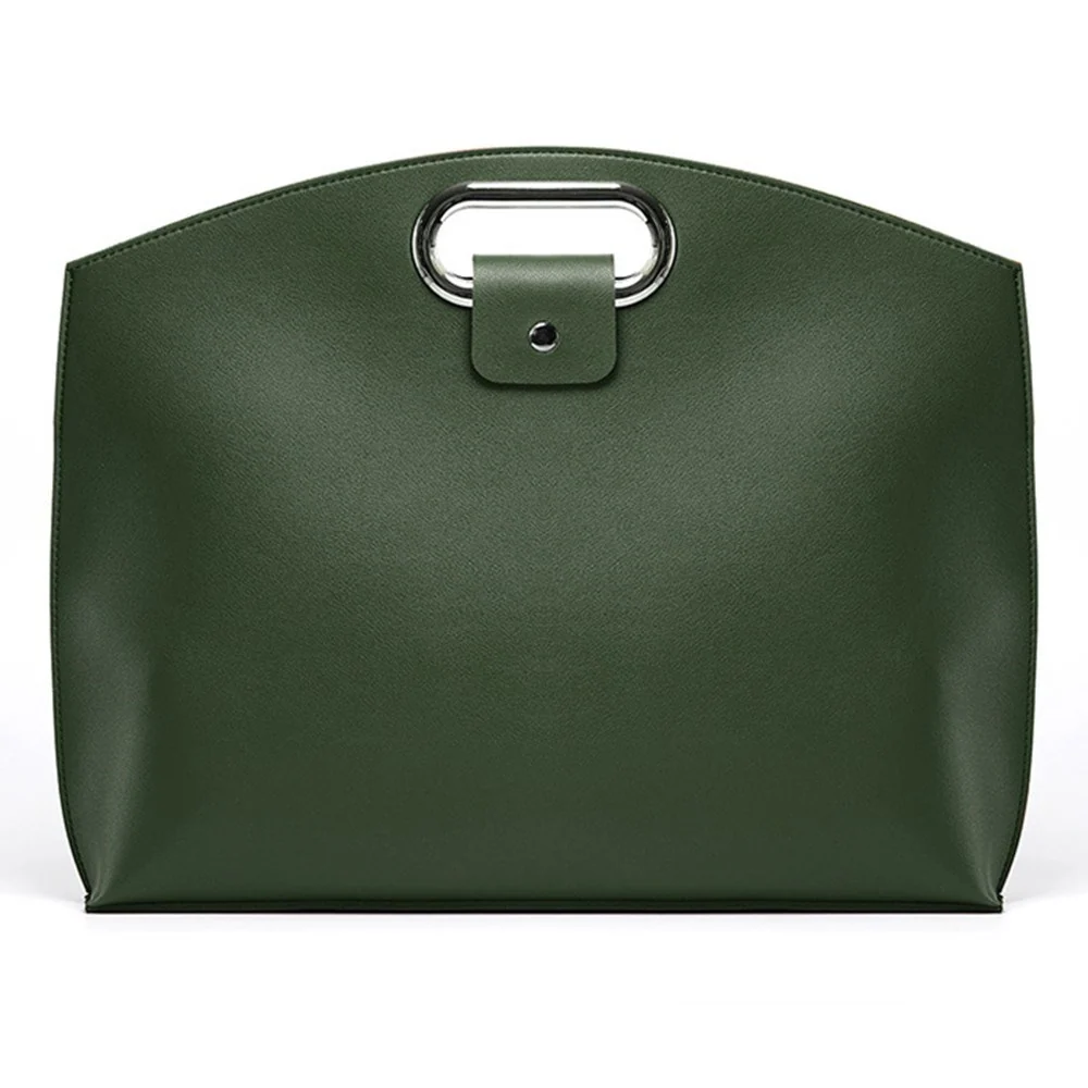 Kunstskinn MacBook / Laptop 13-14" Veske – 32 x 37.5 cm – Grønn v:5167518