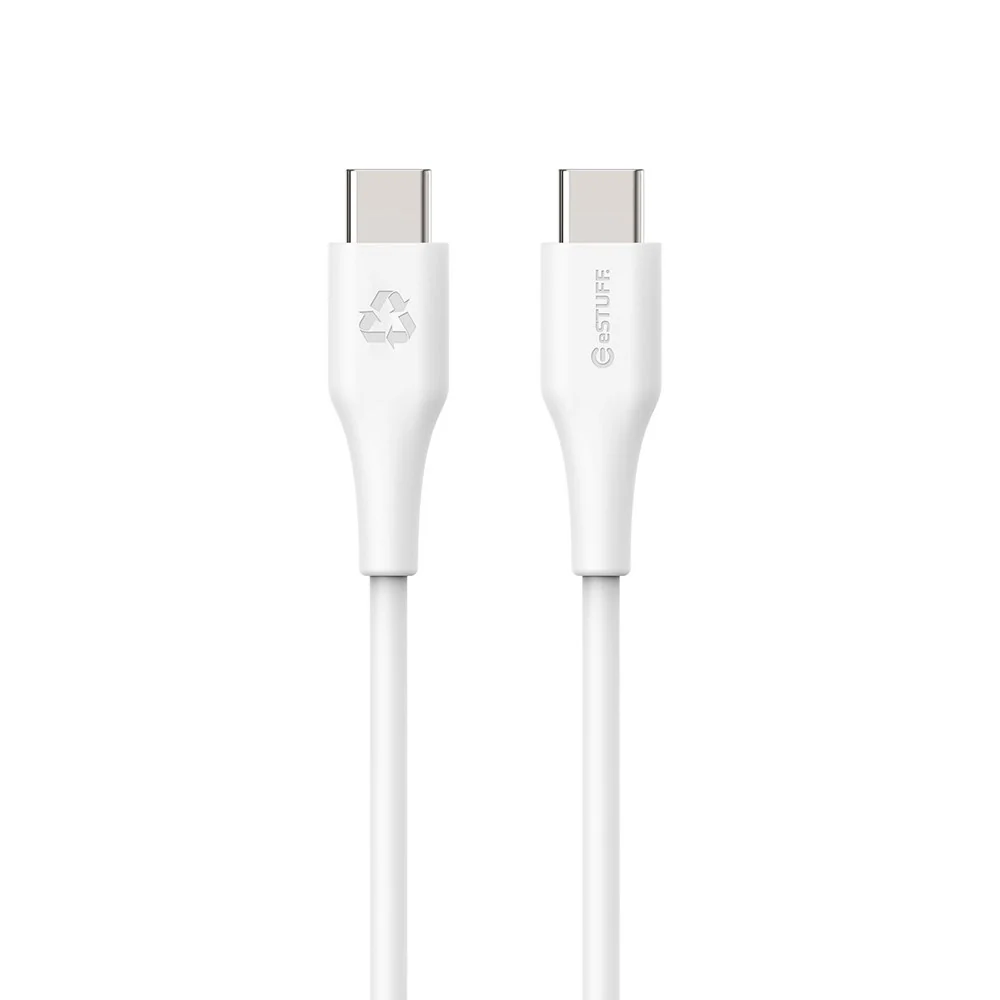 eSTUFF INFINITE 3 m USB-C til USB-C-Kabel 60W – 100 % Resirkulert Plas v:5318852