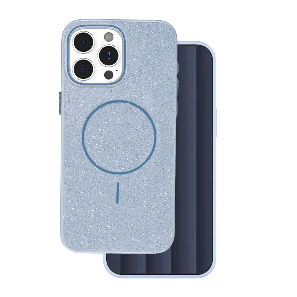 iPhone 16 Pro TFO Glitter Thin Deksel – MagSafe Kompatibel – Blå v:947664 iPhone 16 Pro TFO Glitter Thin Deksel – MagSafe Kompatibel – Blå v:947664
