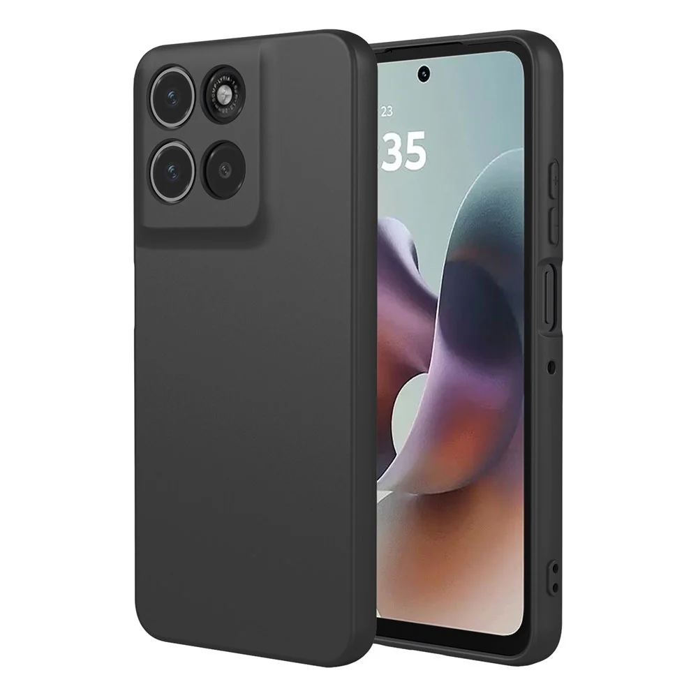 EIDERWOOD Motorola Moto G56 Fôret Silikon Deksel - Svart v:4595628