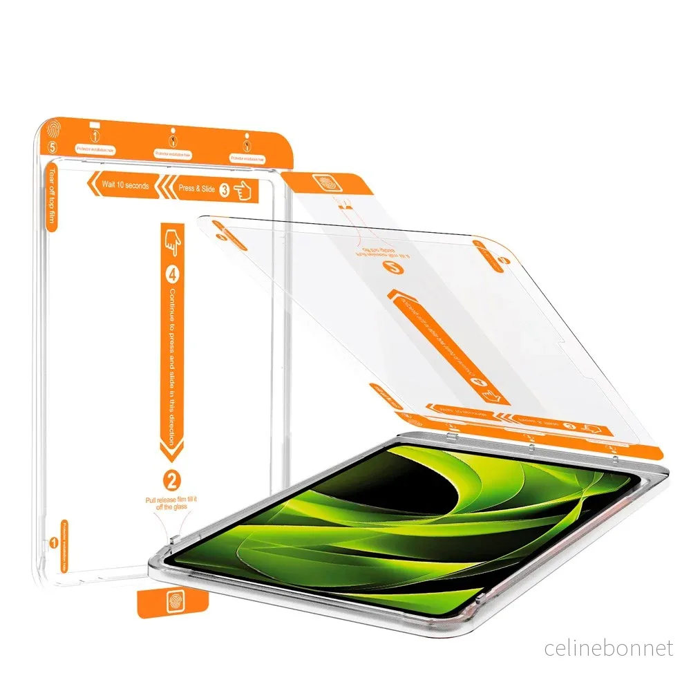 iPad Air (2022) Mobil Origin Glass Skjermbeskytter – Gjennomsiktig v:9186080