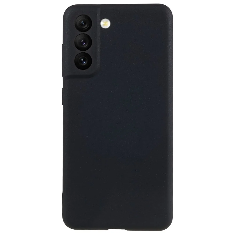 EIDERWOOD Samsung Galaxy S21 FE Fleksibelt Plast Deksel – Svart v:510432
