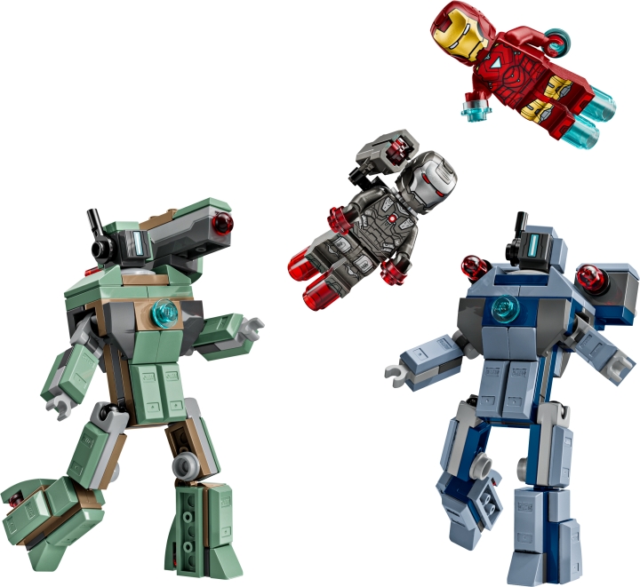 LEGO Superhelter - Iron Man og War Machine mot Hammer-droner (76320) v:4641283