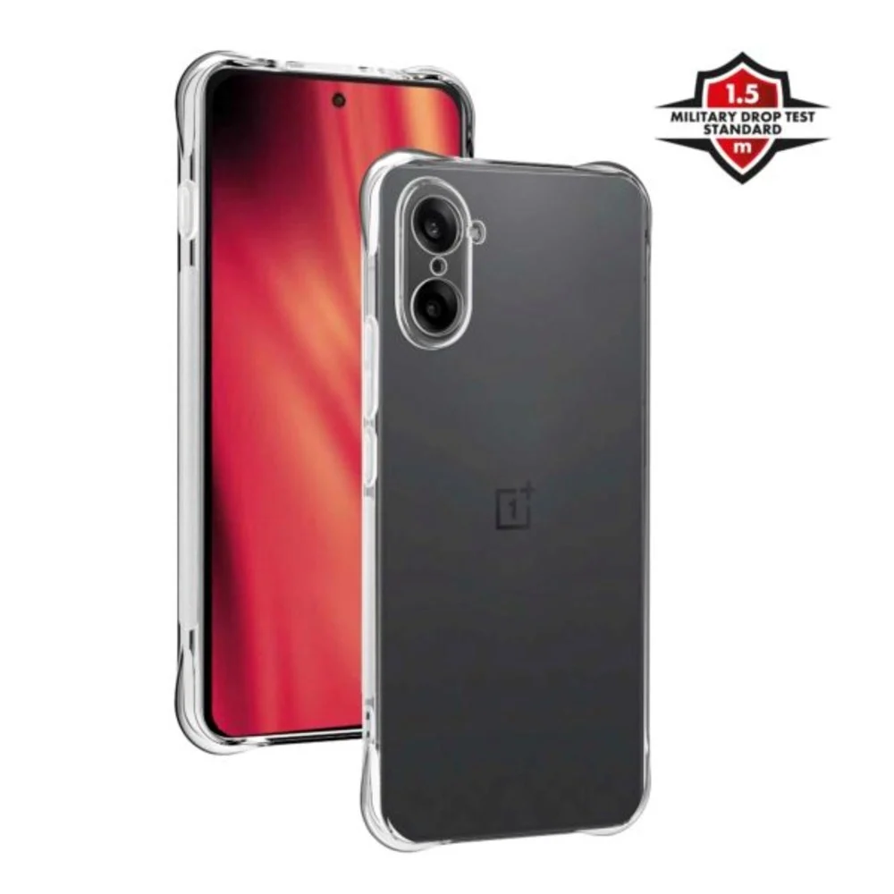 OnePlus Nord CE5 X2O Anti-Shock Plast Deksel – Gjennomsiktig v:1513597 OnePlus Nord CE5 X2O Anti-Shock Plast Deksel – Gjennomsiktig v:1513597