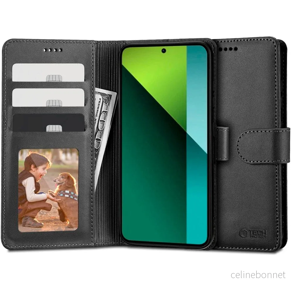 Xiaomi Redmi Note 13 Pro (5G) Tech-Protect Flip Deksel med Lommebok – v:1385689 Xiaomi Redmi Note 13 Pro (5G) Tech-Protect Flip Deksel med Lommebok – v:1385689