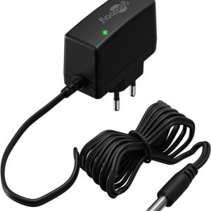 Goobay 12 V strømforsyning (7,2 W / 0,6 A) med senterpinne (hann) 5,5 mm x 2,5 mm v:2829425 Goobay 12 V strømforsyning (7,2 W / 0,6 A) med senterpinne (hann) 5,5 mm x 2,5 mm v:2829425