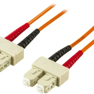 DELTACO fiberkablage SC – SC, dupleks, multimode 10m (FB-510) v:7186867