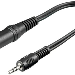 Goobay Adapter for hodetelefoner, 3,5 mm plugg til 6,35 mm jack Klinke 3,5 mm plugg (3-pinners, stereo) > Klinke 6,35 mm jack (3-pinners, stereo) v:4218515 Goobay Adapter for hodetelefoner, 3,5 mm plugg til 6,35 mm jack Klinke 3,5 mm plugg (3-pinners, stereo) > Klinke 6,35 mm jack (3-pinners, stereo) v:4218515