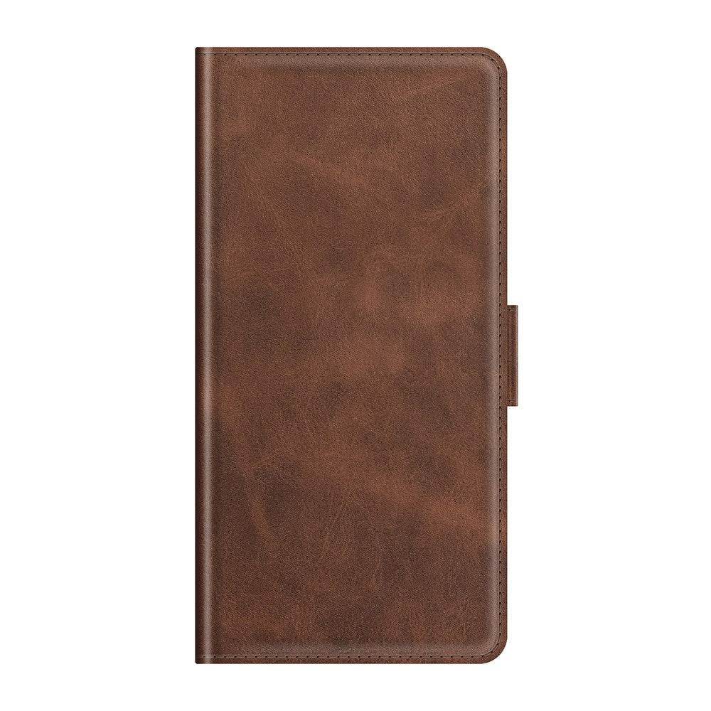 TCL 20 SE Vintage PU Skin Flip Deksel med Lommebok – Mørk Brun v:4464600 TCL 20 SE Vintage PU Skin Flip Deksel med Lommebok – Mørk Brun v:4464600