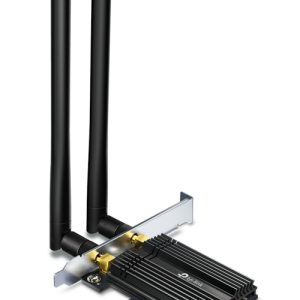 tplink TX50E, AX3000 Wi-Fi 6 Bluetooth 5.0 PCIe-adapter, svart v:1237597 tplink TX50E, AX3000 Wi-Fi 6 Bluetooth 5.0 PCIe-adapter, svart v:1237597