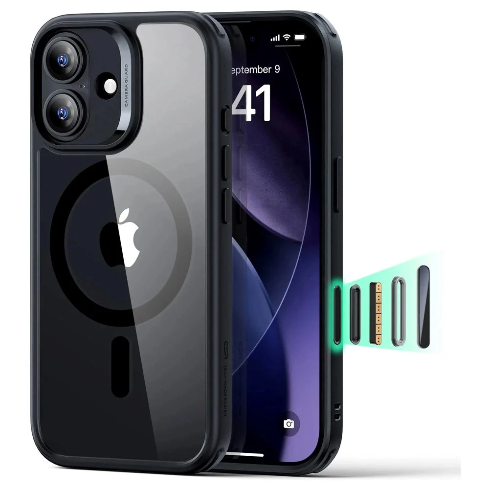 ESR iPhone 17 Classic Hybrid Deksel med Kamerakontrollknapp – MagSafe v:7224986 ESR iPhone 17 Classic Hybrid Deksel med Kamerakontrollknapp – MagSafe v:7224986