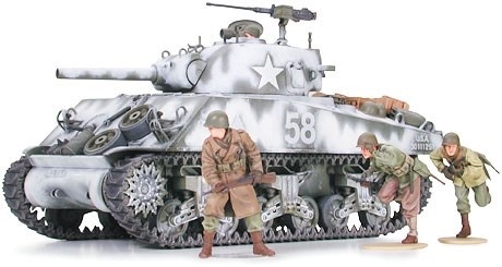 Tamiya 1/35 SHERMAN M4A3 105MM HAUBITSER v:8628213
