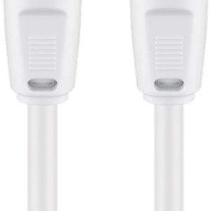 Goobay Antennekabel (80 dB), dobbeltskjermet gullbelagt, koaksialplugg > koaksialstikkontakt (helskjermet), 7,5 m v:7127891