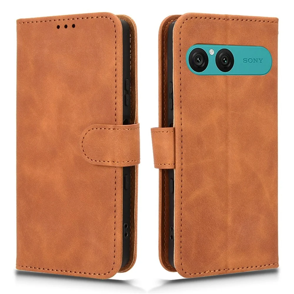 Sony Xperia 10 VIII EIDERWOOD Flip Deksel i Kunstlær med Lommebok og S v:8016231 Sony Xperia 10 VIII EIDERWOOD Flip Deksel i Kunstlær med Lommebok og S v:8016231