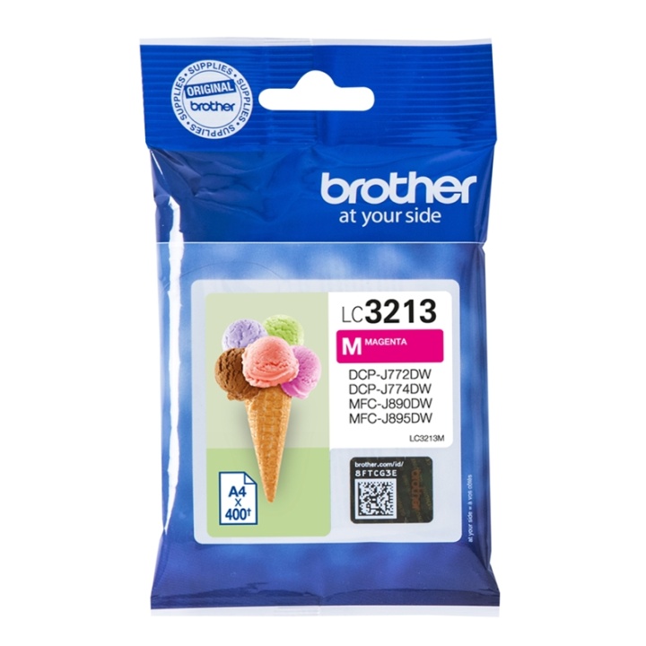 Brother LC-3213M blekkpatroner Original Magenta med høy (XL) kapasitet v:5726365