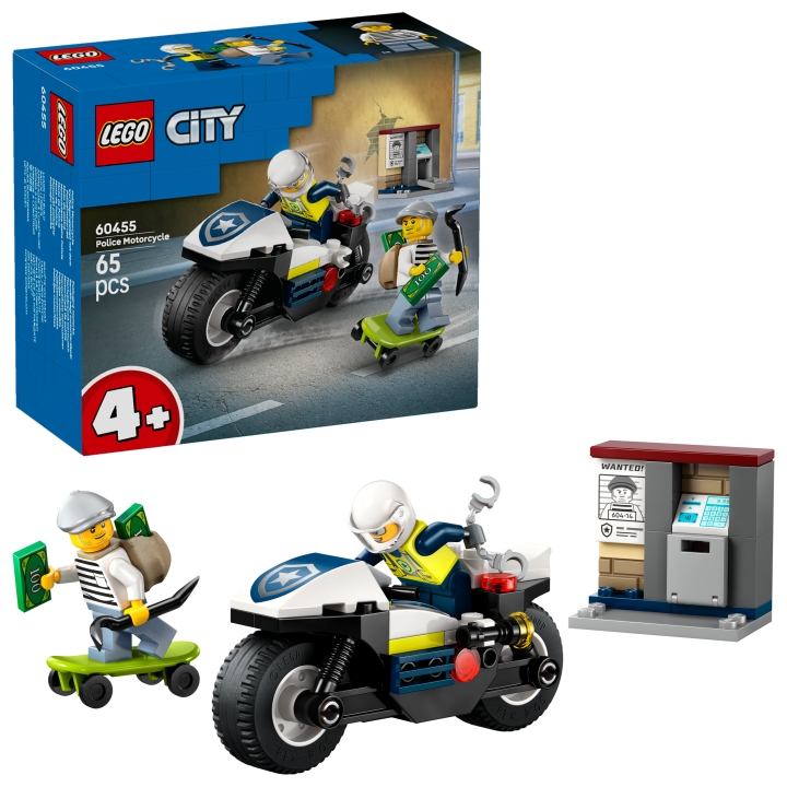 LEGO LEGO City – Politiets motorsykkeljakt (60455) v:1624665 LEGO LEGO City – Politiets motorsykkeljakt (60455) v:1624665