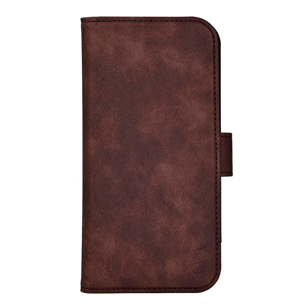 iPhone 17 GEAR Kunstskinn Flip Deksel – MagSafe Kompatibel – Brun v:7900039