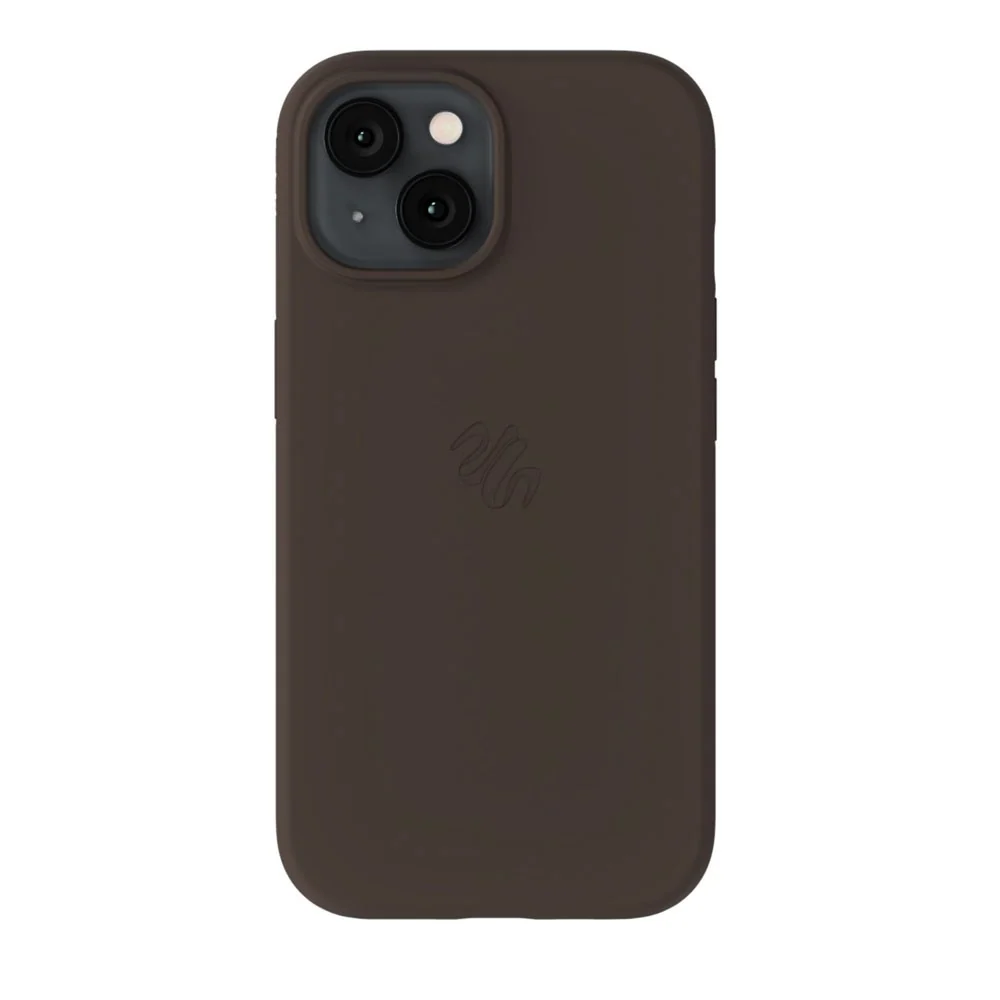 iPhone 15 / 14 / 13 Holdit Soft Touch MagSafe Silikon Deksel – Chocola v:4878138