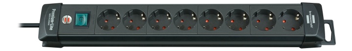 8-lomme, 3 m kabel, svart v:9601534