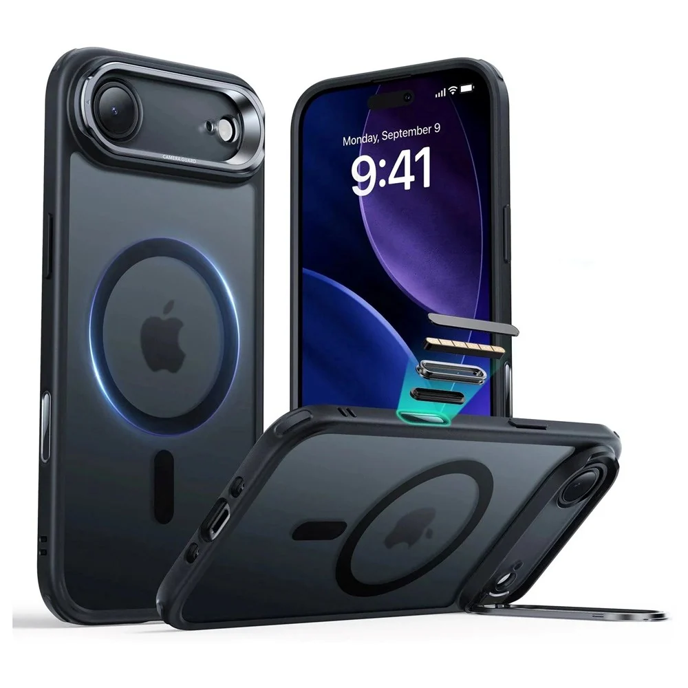 ESR iPhone Air Classic Hybrid Stash Case med Kickstand – MagSafe Kompa v:1994896 ESR iPhone Air Classic Hybrid Stash Case med Kickstand – MagSafe Kompa v:1994896
