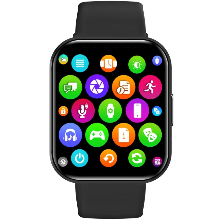 Celly Trainerwatch2 Smartklokke med rektangulær urskive Svart v:8258228 Celly Trainerwatch2 Smartklokke med rektangulær urskive Svart v:8258228