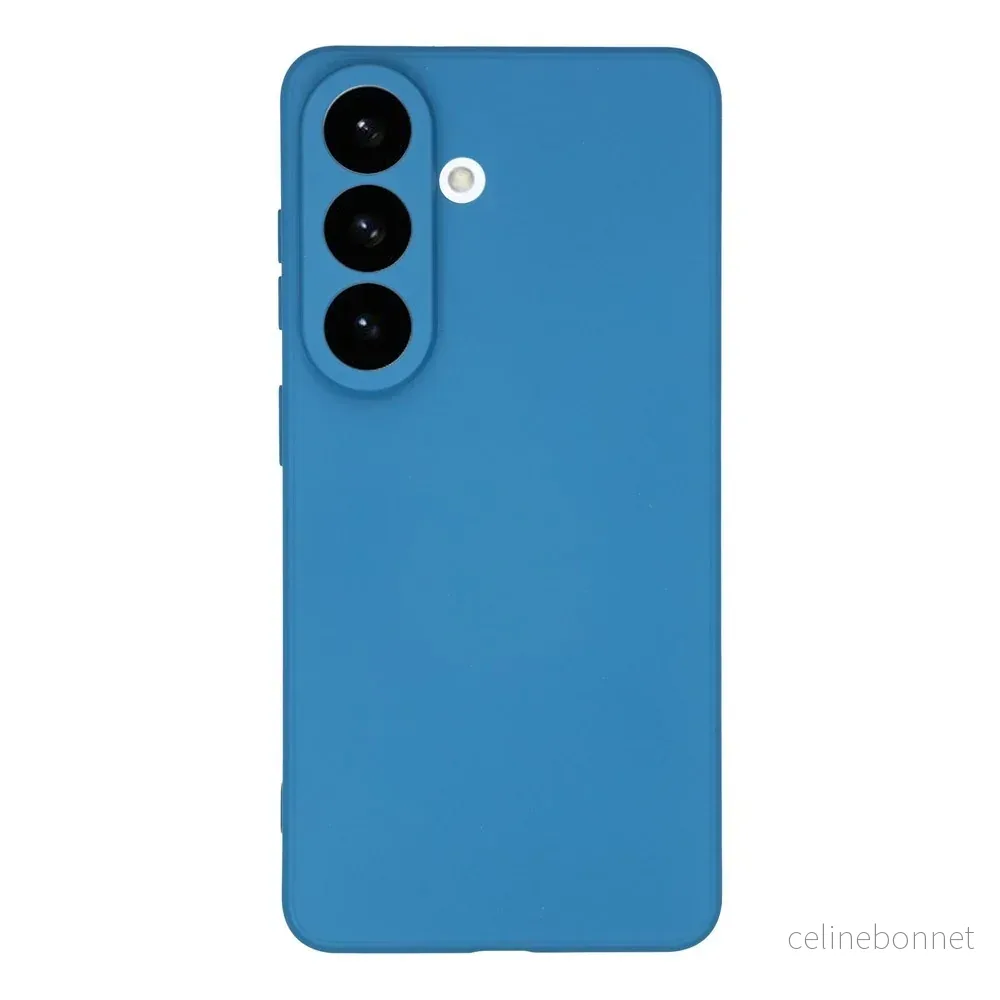 Samsung Galaxy S26 EIDERWOOD Fleksibelt Plast Deksel – Blå v:4727915