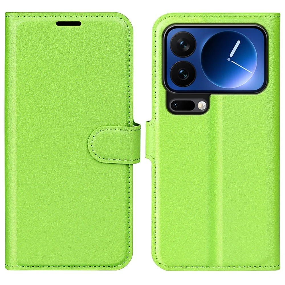 Xiaomi 17 Pro AMORUS Litchi Tekstur Kunstlær Flip Deksel m. Kortholder v:4297274 Xiaomi 17 Pro AMORUS Litchi Tekstur Kunstlær Flip Deksel m. Kortholder v:4297274