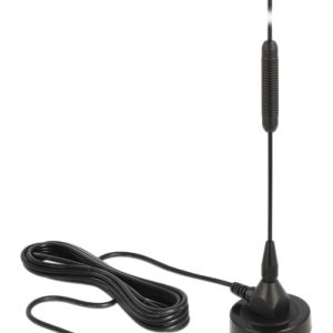 Delock DAB+ Antenne, F ha, RG-174, 0dBI, 2m kabel, magnetfot, svart v:8930995 Delock DAB+ Antenne, F ha, RG-174, 0dBI, 2m kabel, magnetfot, svart v:8930995